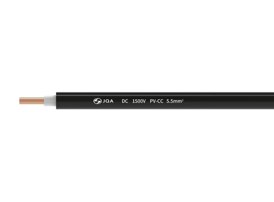 1500V PVケーブル 5.5SQ 1,000m巻【黒】